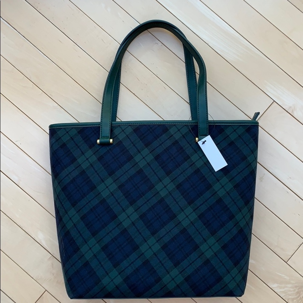 Talbots Plaid Purse